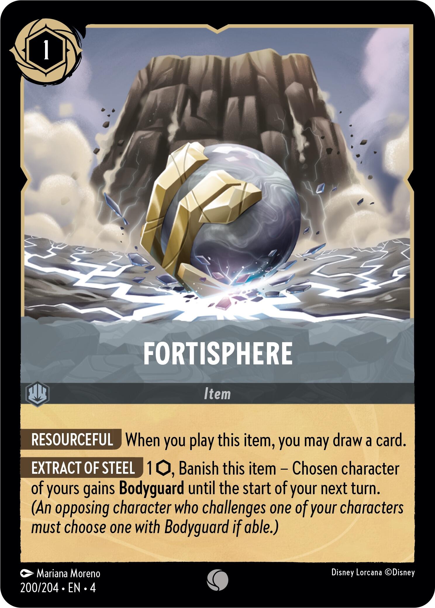 Fortisphere (200/204) [Ursula's Return] - Disney - Card Brawlers | Quebec | Canada |