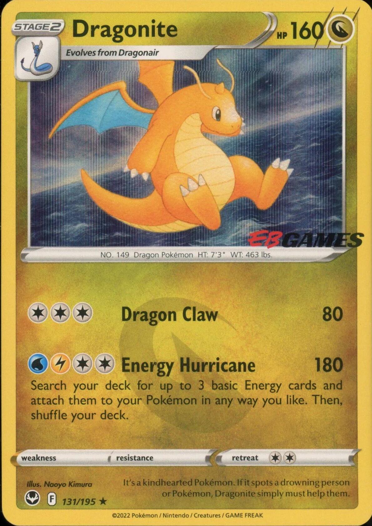 Dragonite (131/195) (EB Games Exclusive) [Miscellaneous Cards] - Pokémon - Card Brawlers | Quebec | Canada |