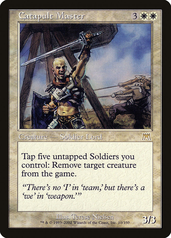 Catapult Master [Onslaught] - Magic: The Gathering - Card Brawlers | Quebec | Canada |