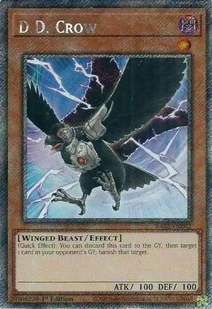 D.D. Crow (Platinum Secret Rare) [RA02-EN002] Platinum Secret Rare - Yu-Gi-Oh! - Card Brawlers | Quebec | Canada |
