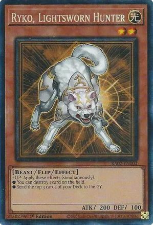 Ryko, Lightsworn Hunter (PCR) [RA02-EN003] Prismatic Collector's Rare - Yu-Gi-Oh! - Card Brawlers | Quebec | Canada |