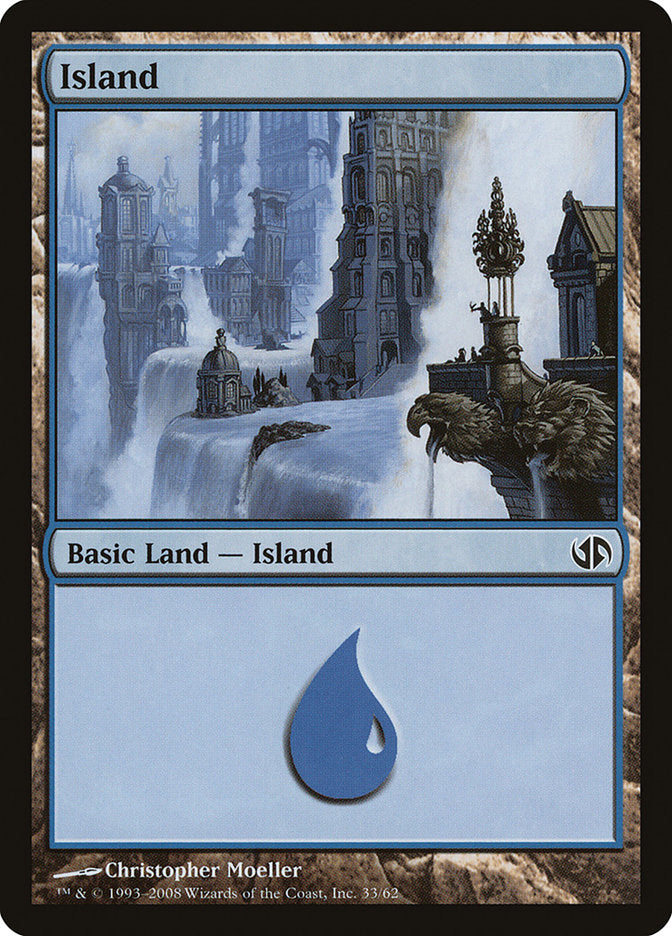 Island (33) [Duel Decks: Jace vs. Chandra] - Magic: The Gathering - Card Brawlers | Quebec | Canada |