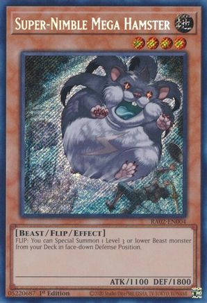 Super-Nimble Mega Hamster (Secret Rare) [RA02-EN004] Secret Rare - Yu-Gi-Oh! - Card Brawlers | Quebec | Canada |