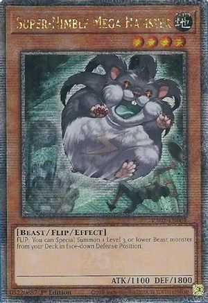 Super-Nimble Mega Hamster (Quarter Century Secret Rare) [RA02-EN004] Quarter Century Secret Rare - Yu-Gi-Oh! - Card Brawlers | Quebec | Canada |