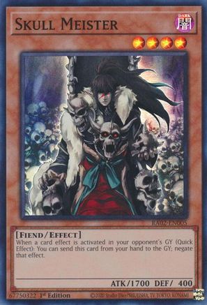 Skull Meister [RA02-EN005] Super Rare - Yu-Gi-Oh! - Card Brawlers | Quebec | Canada |