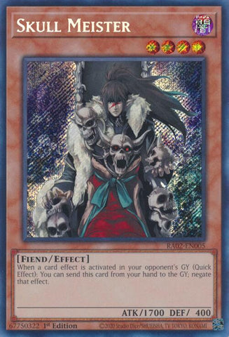 Skull Meister (Secret Rare) [RA02-EN005] Secret Rare - Yu-Gi-Oh! - Card Brawlers | Quebec | Canada |