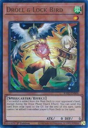 Droll & Lock Bird (Alternate Art) (UR) [RA02-EN006] Ultra Rare - Yu-Gi-Oh! - Card Brawlers | Quebec | Canada |