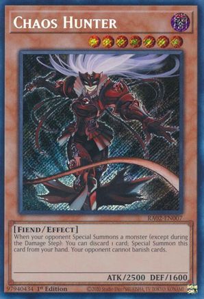 Chaos Hunter (Secret Rare) [RA02-EN007] Secret Rare - Yu-Gi-Oh! - Card Brawlers | Quebec | Canada |