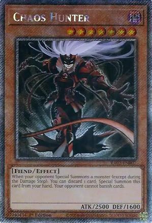 Chaos Hunter (Platinum Secret Rare) [RA02-EN007] Platinum Secret Rare - Yu-Gi-Oh! - Card Brawlers | Quebec | Canada |
