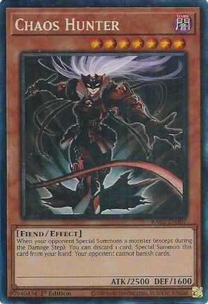 Chasseur du Chaos (PCR) [RA02-EN007] Rare de collection prismatique 