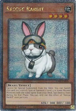 Rescue Rabbit (Quarter Century Secret Rare) [RA02-EN008] Quarter Century Secret Rare - Yu-Gi-Oh! - Card Brawlers | Quebec | Canada |