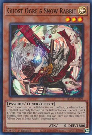 Ghost Ogre & Snow Rabbit (Alternate Art) [RA02-EN009] Super Rare - Yu-Gi-Oh! - Card Brawlers | Quebec | Canada |