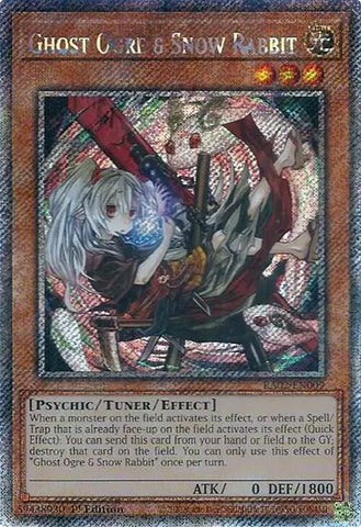 Ghost Ogre & Snow Rabbit (Alternate Art) (Platinum Secret Rare) [RA02-EN009] Platinum Secret Rare - Yu-Gi-Oh! - Card Brawlers | Quebec | Canada |