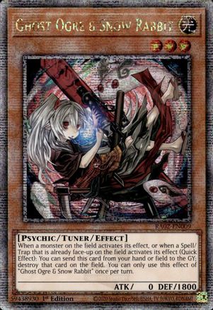 Ghost Ogre & Snow Rabbit (Alternate Art) (Quarter Century Secret Rare) [RA02-EN009] Quarter Century Secret Rare - Yu-Gi-Oh! - Card Brawlers | Quebec | Canada |