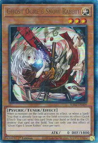 Ghost Ogre & Snow Rabbit (Alternate Art) (PUR) [RA02-EN009] Prismatic Ultimate Rare