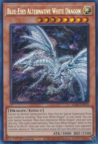 Blue-Eyes Alternative White Dragon (Secret Rare) [RA02-EN010] Secret Rare - Yu-Gi-Oh! - Card Brawlers | Quebec | Canada |
