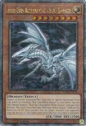 Blue-Eyes Alternative White Dragon (Quarter Century Secret Rare) [RA02-EN010] Quarter Century Secret Rare - Yu-Gi-Oh! - Card Brawlers | Quebec | Canada |