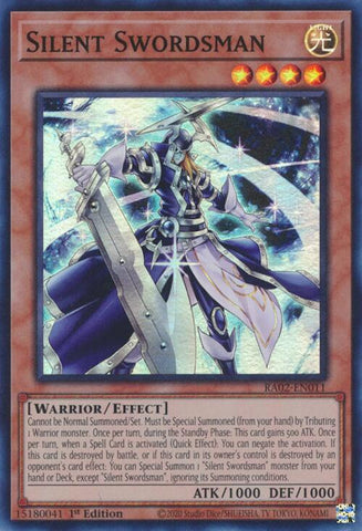Silent Swordsman [RA02-EN011] Super Rare - Yu-Gi-Oh! - Card Brawlers | Quebec | Canada |
