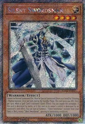Silent Swordsman (Platinum Secret Rare) [RA02-EN011] Platinum Secret Rare - Yu-Gi-Oh! - Card Brawlers | Quebec | Canada |