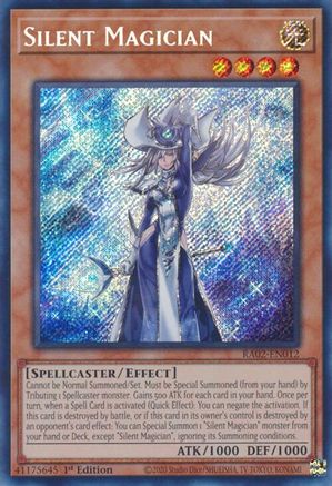 Silent Magician (Secret Rare) [RA02-EN012] Secret Rare - Yu-Gi-Oh! - Card Brawlers | Quebec | Canada |