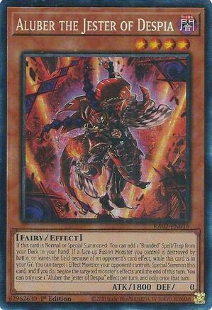 Aluber the Jester of Despia (PCR) [RA02-EN016] Prismatic Collector's Rare - Yu-Gi-Oh! - Card Brawlers | Quebec | Canada |