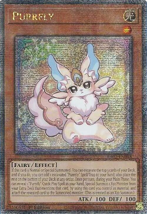 Purrely (Quarter Century Secret Rare) [RA02-EN018] Quarter Century Secret Rare