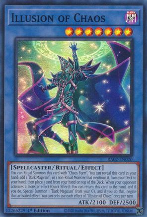 Illusion of Chaos [RA02-EN020] Super Rare - Yu-Gi-Oh! - Card Brawlers | Quebec | Canada |