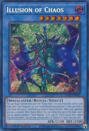 Illusion of Chaos (Secret Rare) [RA02-EN020] Secret Rare - Yu-Gi-Oh! - Card Brawlers | Quebec | Canada |