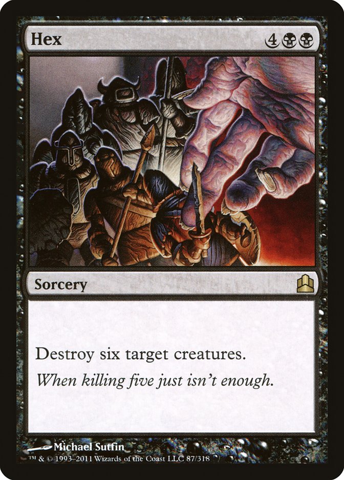 Hex [Commander 2011] - Magic: The Gathering - Card Brawlers | Quebec | Canada |