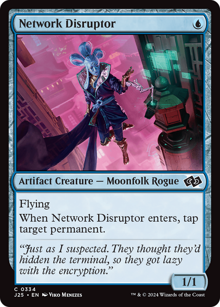 Network Disruptor [Foundations Jumpstart] - Magic: The Gathering - Card Brawlers | Quebec | Canada |
