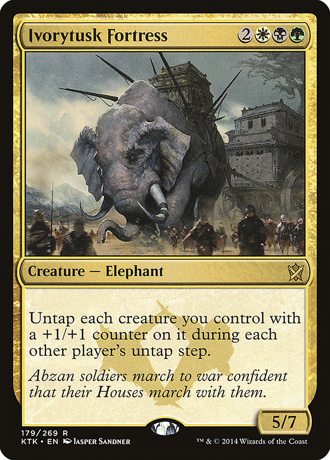 Ivorytusk Fortress [Khans of Tarkir] - Magic: The Gathering - Card Brawlers | Quebec | Canada |