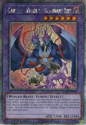Garura, Wings of Resonant Life (Platinum Secret Rare) [RA02-EN024] Platinum Secret Rare - Yu-Gi-Oh! - Card Brawlers | Quebec | Canada |