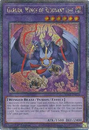 Garura, Wings of Resonant Life (Quarter Century Secret Rare) [RA02-EN024] Quarter Century Secret Rare - Yu-Gi-Oh! - Card Brawlers | Quebec | Canada |
