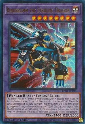 Rindbrumm the Striking Dragon (UR) [RA02-EN025] Ultra Rare - Yu-Gi-Oh! - Card Brawlers | Quebec | Canada |