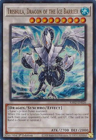 Trishula, Dragon of the Ice Barrier (UR) [RA02-EN026] Ultra Rare - Yu-Gi-Oh! - Card Brawlers | Quebec | Canada |