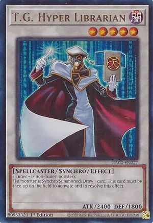 T.G. Hyper Librarian (UR) [RA02-EN027] Ultra Rare - Yu-Gi-Oh! - Card Brawlers | Quebec | Canada |