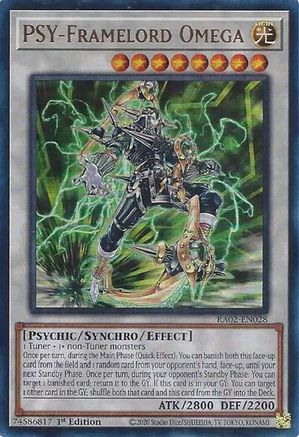 PSY-Framelord Omega (UR) [RA02-EN028] Ultra Rare - Yu-Gi-Oh! - Card Brawlers | Quebec | Canada |