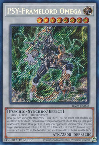 PSY-Framelord Omega (Secret Rare) [RA02-EN028] Secret Rare - Yu-Gi-Oh! - Card Brawlers | Quebec | Canada |