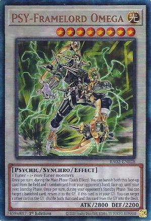PSY-Framelord Omega (PUR) [RA02-EN028] Prismatic Ultimate Rare - Yu-Gi-Oh! - Card Brawlers | Quebec | Canada |