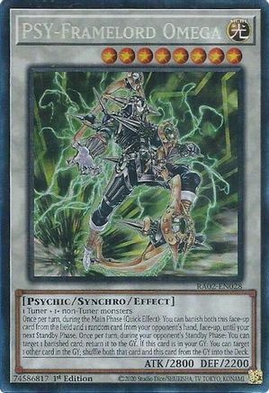 PSY-Framelord Omega (PCR) [RA02-EN028] Prismatic Collector's Rare - Yu-Gi-Oh! - Card Brawlers | Quebec | Canada |