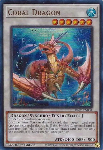 Coral Dragon (UR) [RA02-EN031] Ultra Rare - Yu-Gi-Oh! - Card Brawlers | Quebec | Canada |
