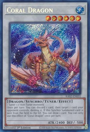 Coral Dragon (Secret Rare) [RA02-EN031] Secret Rare - Yu-Gi-Oh! - Card Brawlers | Quebec | Canada |