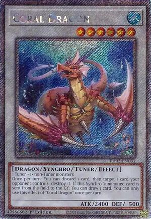 Coral Dragon (Platinum Secret Rare) [RA02-EN031] Platinum Secret Rare - Yu-Gi-Oh! - Card Brawlers | Quebec | Canada |