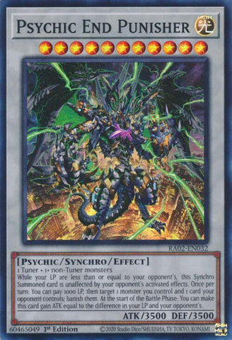 Psychic End Punisher [RA02-EN032] Super Rare - Yu-Gi-Oh! - Card Brawlers | Quebec | Canada |