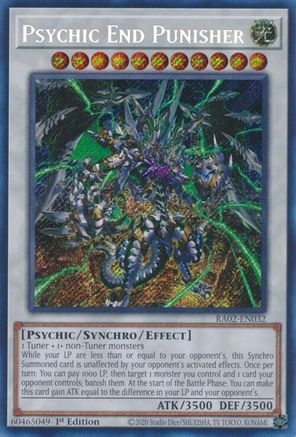 Psychic End Punisher (Secret Rare) [RA02-EN032] Secret Rare - Yu-Gi-Oh! - Card Brawlers | Quebec | Canada |
