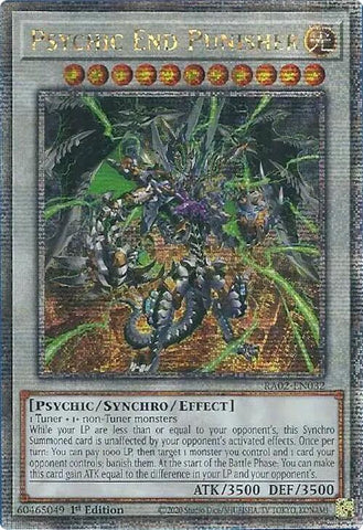 Psychic End Punisher (Quarter Century Secret Rare) [RA02-EN032] Quarter Century Secret Rare