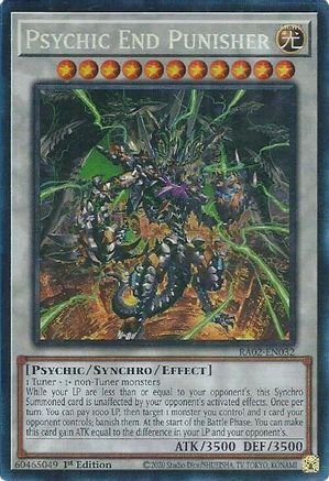 Psychic End Punisher (PCR) [RA02-EN032] Prismatic Collector's Rare - Yu-Gi-Oh! - Card Brawlers | Quebec | Canada |
