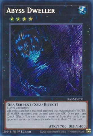 Abyss Dweller (Secret Rare) [RA02-EN033] Secret Rare - Yu-Gi-Oh! - Card Brawlers | Quebec | Canada |