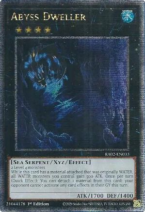 Abyss Dweller (Quarter Century Secret Rare) [RA02-EN033] Quarter Century Secret Rare - Yu-Gi-Oh! - Card Brawlers | Quebec | Canada |