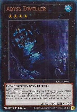 Abyss Dweller (PUR) [RA02-EN033] Prismatic Ultimate Rare - Yu-Gi-Oh! - Card Brawlers | Quebec | Canada |